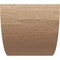 Ekena Millwork 6in. W x 6in. H x 28in. L Durham Woodgrain TimberThane Rafter Tail, Primed Tan RFTUR06X06X28DURRCPR - alternate 6